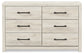 Cambeck Six Drawer Dresser Milwaukee Furniture of Chicago - Furniture Store in Chicago Serving Humbolt Park, Roscoe Village, Avondale, & Homan Square