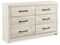 Cambeck Six Drawer Dresser Milwaukee Furniture of Chicago - Furniture Store in Chicago Serving Humbolt Park, Roscoe Village, Avondale, & Homan Square