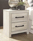 Cambeck Two Drawer Night Stand Milwaukee Furniture of Chicago - Furniture Store in Chicago Serving Humbolt Park, Roscoe Village, Avondale, & Homan Square