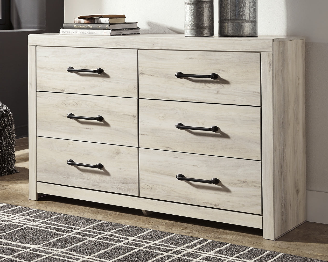 Cambeck Six Drawer Dresser Milwaukee Furniture of Chicago - Furniture Store in Chicago Serving Humbolt Park, Roscoe Village, Avondale, & Homan Square