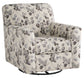 Abney Swivel Accent Chair Milwaukee Furniture of Chicago - Furniture Store in Chicago Serving Humbolt Park, Roscoe Village, Avondale, & Homan Square