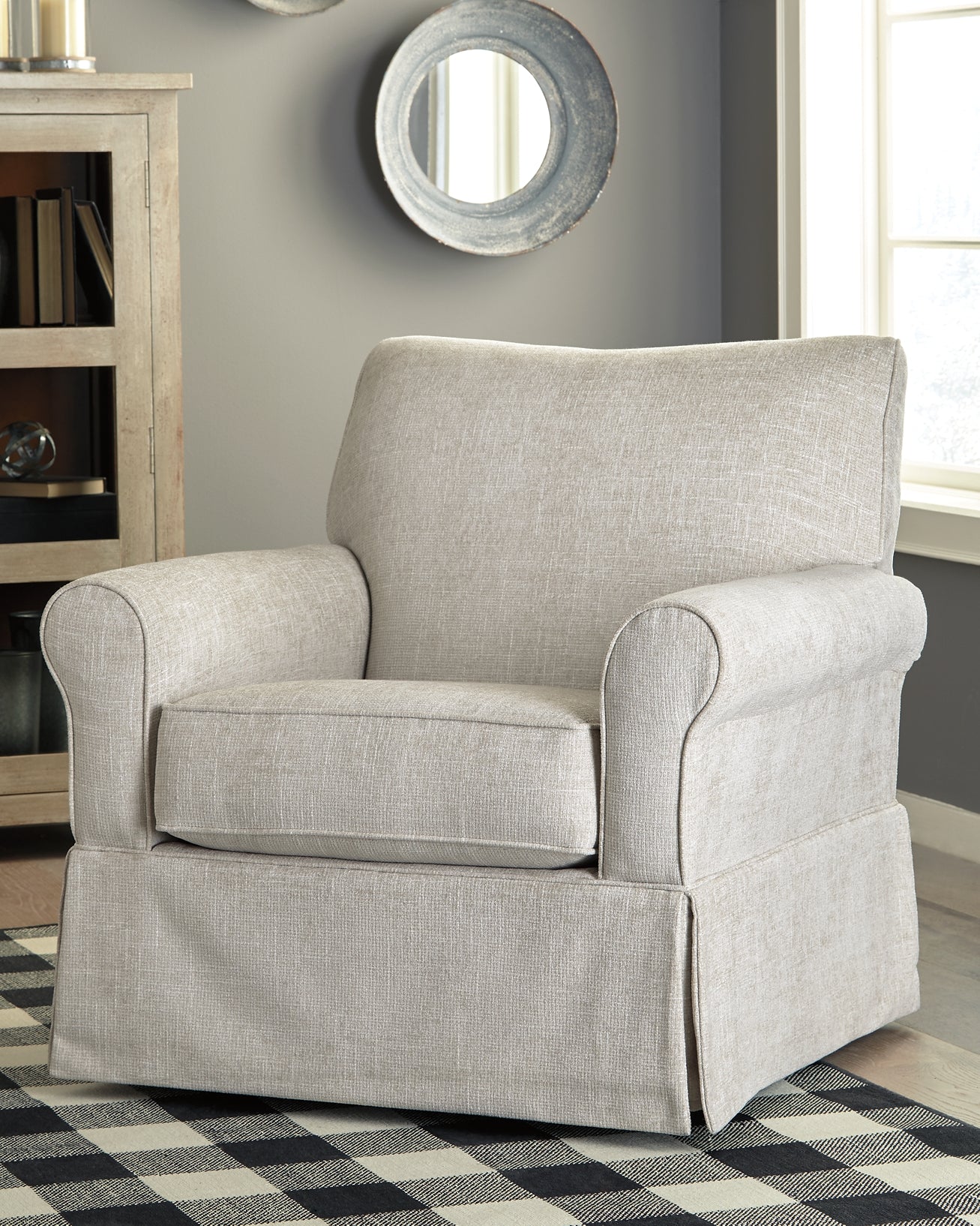 Searcy Swivel Glider Accent Chair Milwaukee Furniture of Chicago - Furniture Store in Chicago Serving Humbolt Park, Roscoe Village, Avondale, & Homan Square