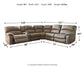 Segburg 4-Piece Power Reclining Sectional Milwaukee Furniture of Chicago - Furniture Store in Chicago Serving Humbolt Park, Roscoe Village, Avondale, & Homan Square
