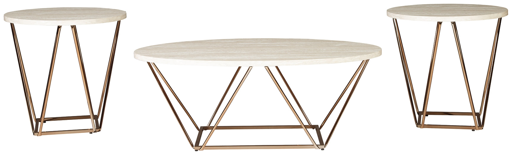 Tarica Occasional Table Set (3/CN) Milwaukee Furniture of Chicago - Furniture Store in Chicago Serving Humbolt Park, Roscoe Village, Avondale, & Homan Square