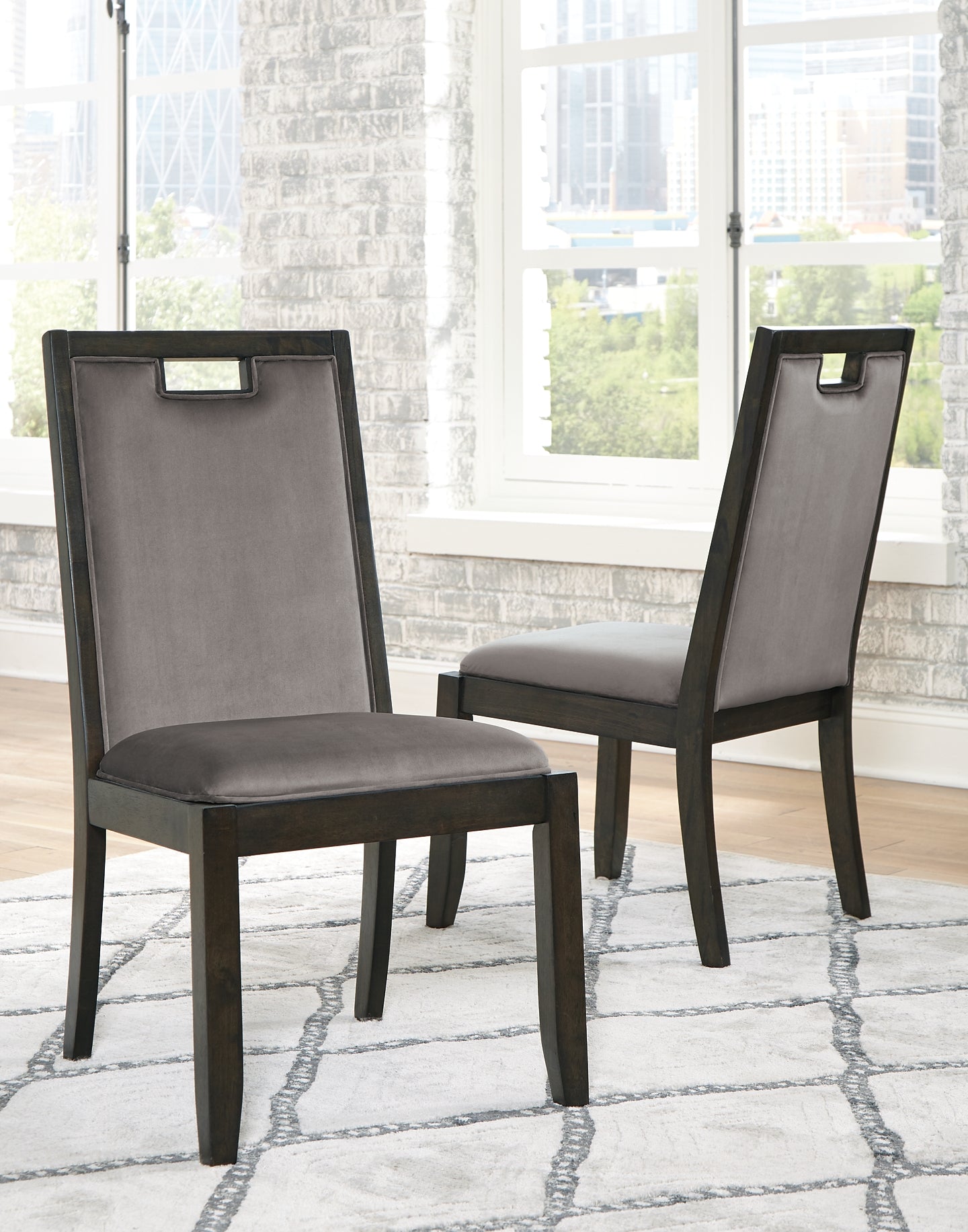 Hyndell Dining UPH Side Chair (2/CN) Milwaukee Furniture of Chicago - Furniture Store in Chicago Serving Humbolt Park, Roscoe Village, Avondale, & Homan Square
