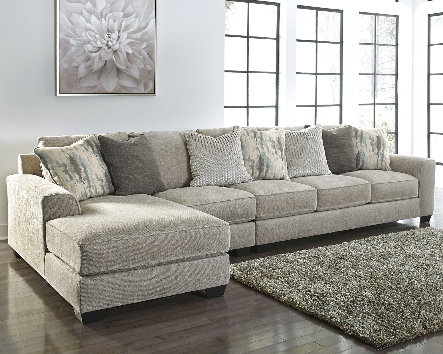 Ardsley 3-Piece Sectional with Chaise Milwaukee Furniture of Chicago - Furniture Store in Chicago Serving Humbolt Park, Roscoe Village, Avondale, & Homan Square