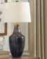 Evania Metal Table Lamp (1/CN) Milwaukee Furniture of Chicago - Furniture Store in Chicago Serving Humbolt Park, Roscoe Village, Avondale, & Homan Square
