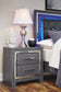 Lodanna Two Drawer Night Stand Milwaukee Furniture of Chicago - Furniture Store in Chicago Serving Humbolt Park, Roscoe Village, Avondale, & Homan Square