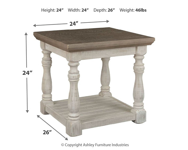 Havalance Rectangular End Table Milwaukee Furniture of Chicago - Furniture Store in Chicago Serving Humbolt Park, Roscoe Village, Avondale, & Homan Square