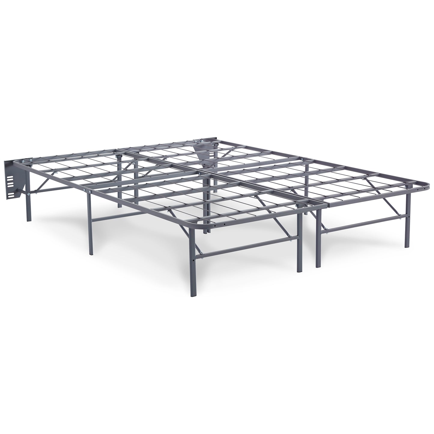12 Inch Ashley Hybrid Queen Foundation with Mattress Milwaukee Furniture of Chicago - Furniture Store in Chicago Serving Humbolt Park, Roscoe Village, Avondale, & Homan Square