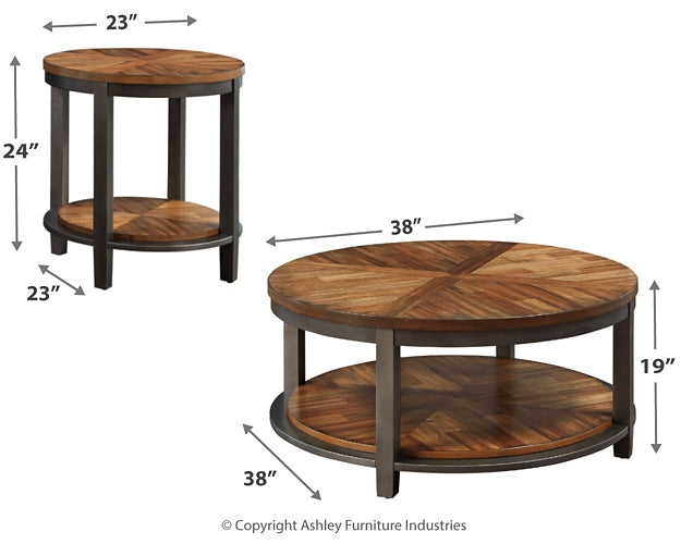 Roybeck Occasional Table Set (3/CN) Milwaukee Furniture of Chicago - Furniture Store in Chicago Serving Humbolt Park, Roscoe Village, Avondale, & Homan Square