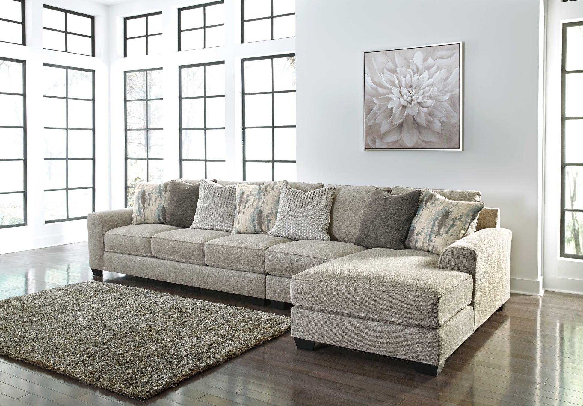 Ardsley 3-Piece Sectional with Chaise Milwaukee Furniture of Chicago - Furniture Store in Chicago Serving Humbolt Park, Roscoe Village, Avondale, & Homan Square