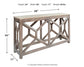Lanzburg Console Sofa Table Milwaukee Furniture of Chicago - Furniture Store in Chicago Serving Humbolt Park, Roscoe Village, Avondale, & Homan Square