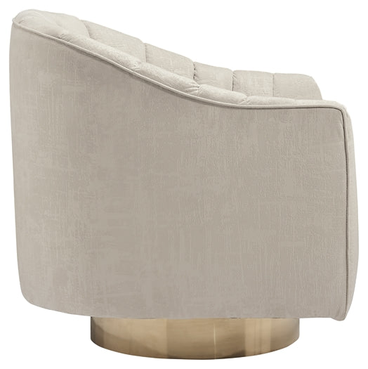 Penzlin Swivel Accent Chair Milwaukee Furniture of Chicago - Furniture Store in Chicago Serving Humbolt Park, Roscoe Village, Avondale, & Homan Square