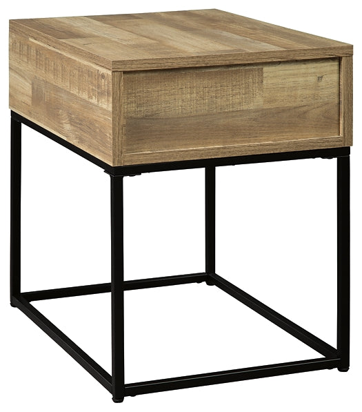 Gerdanet Rectangular End Table Milwaukee Furniture of Chicago - Furniture Store in Chicago Serving Humbolt Park, Roscoe Village, Avondale, & Homan Square