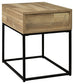 Gerdanet Rectangular End Table Milwaukee Furniture of Chicago - Furniture Store in Chicago Serving Humbolt Park, Roscoe Village, Avondale, & Homan Square