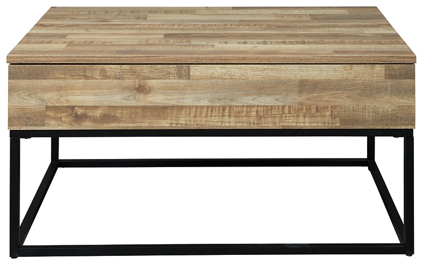 Gerdanet Lift Top Cocktail Table Milwaukee Furniture of Chicago - Furniture Store in Chicago Serving Humbolt Park, Roscoe Village, Avondale, & Homan Square