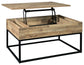 Gerdanet Lift Top Cocktail Table Milwaukee Furniture of Chicago - Furniture Store in Chicago Serving Humbolt Park, Roscoe Village, Avondale, & Homan Square