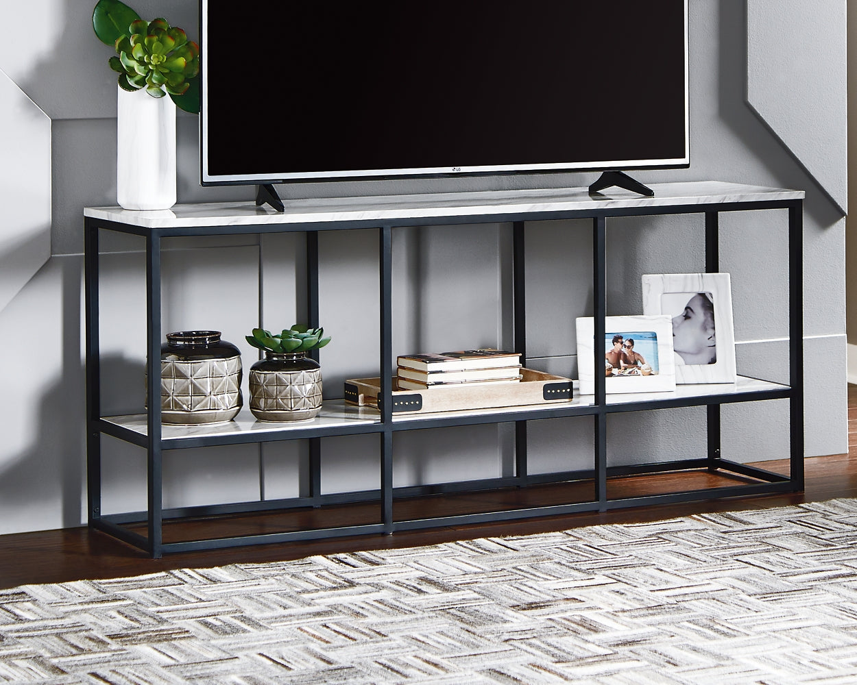Donnesta Extra Large TV Stand Milwaukee Furniture of Chicago - Furniture Store in Chicago Serving Humbolt Park, Roscoe Village, Avondale, & Homan Square