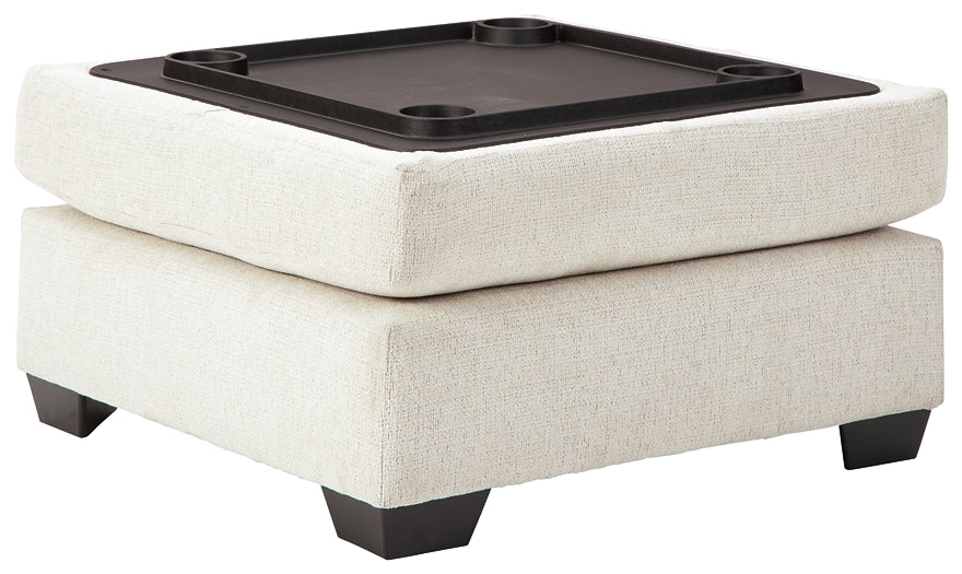 Cambri Ottoman With Storage Milwaukee Furniture of Chicago - Furniture Store in Chicago Serving Humbolt Park, Roscoe Village, Avondale, & Homan Square