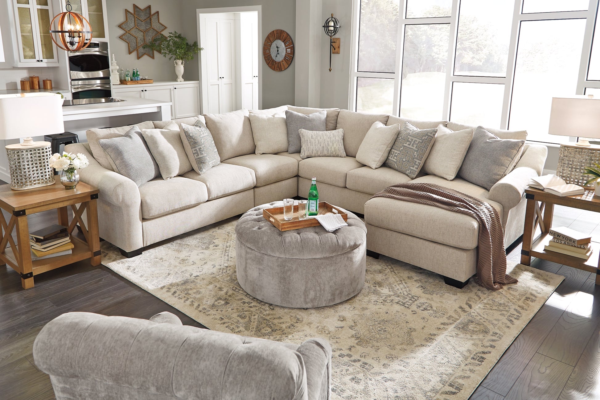 Carnaby Oversized Accent Ottoman Milwaukee Furniture of Chicago - Furniture Store in Chicago Serving Humbolt Park, Roscoe Village, Avondale, & Homan Square