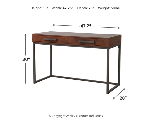 Horatio Home Office Small Desk Milwaukee Furniture of Chicago - Furniture Store in Chicago Serving Humbolt Park, Roscoe Village, Avondale, & Homan Square