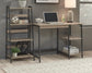 Soho Home Office Desk and Shelf Milwaukee Furniture of Chicago - Furniture Store in Chicago Serving Humbolt Park, Roscoe Village, Avondale, & Homan Square