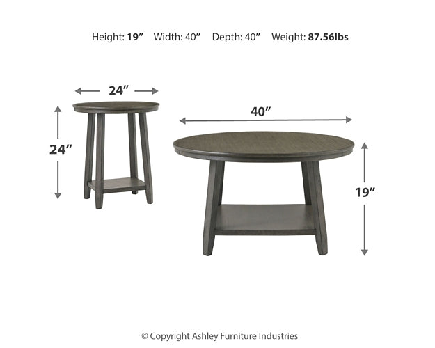 Caitbrook Occasional Table Set (3/CN) Milwaukee Furniture of Chicago - Furniture Store in Chicago Serving Humbolt Park, Roscoe Village, Avondale, & Homan Square