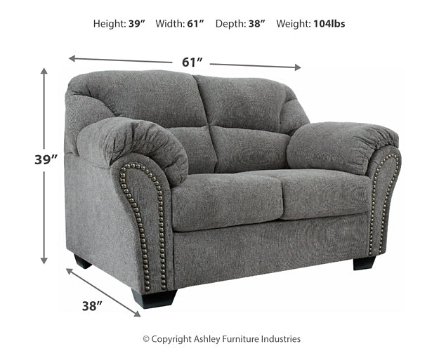 Allmaxx Loveseat Milwaukee Furniture of Chicago - Furniture Store in Chicago Serving Humbolt Park, Roscoe Village, Avondale, & Homan Square