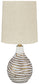 Aleela Metal Table Lamp (1/CN) Milwaukee Furniture of Chicago - Furniture Store in Chicago Serving Humbolt Park, Roscoe Village, Avondale, & Homan Square