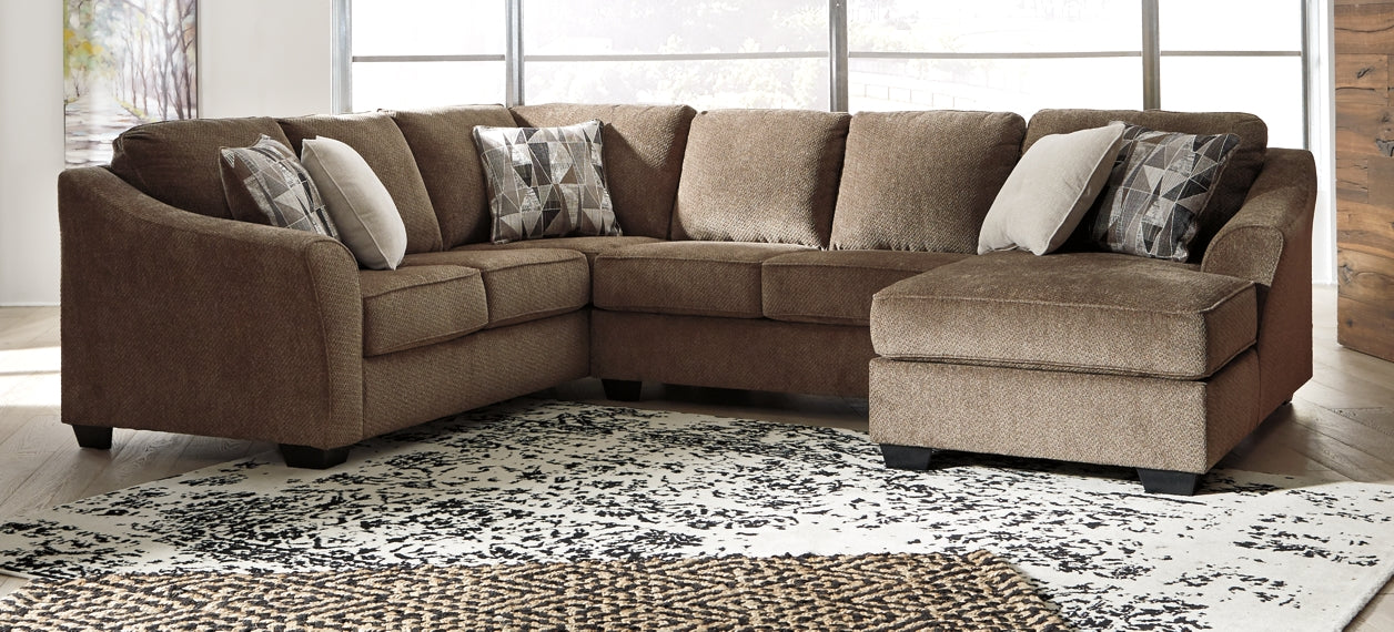 Graftin 3-Piece Sectional with Chaise Milwaukee Furniture of Chicago - Furniture Store in Chicago Serving Humbolt Park, Roscoe Village, Avondale, & Homan Square
