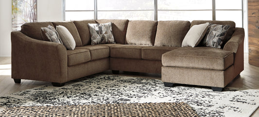 Graftin 3-Piece Sectional with Chaise Milwaukee Furniture of Chicago - Furniture Store in Chicago Serving Humbolt Park, Roscoe Village, Avondale, & Homan Square