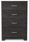 Belachime Four Drawer Chest Milwaukee Furniture of Chicago - Furniture Store in Chicago Serving Humbolt Park, Roscoe Village, Avondale, & Homan Square