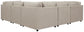 Kellway 5-Piece Sectional Milwaukee Furniture of Chicago - Furniture Store in Chicago Serving Humbolt Park, Roscoe Village, Avondale, & Homan Square