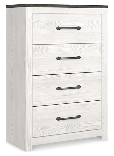 Gerridan Four Drawer Chest Milwaukee Furniture of Chicago - Furniture Store in Chicago Serving Humbolt Park, Roscoe Village, Avondale, & Homan Square