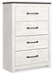 Gerridan Four Drawer Chest Milwaukee Furniture of Chicago - Furniture Store in Chicago Serving Humbolt Park, Roscoe Village, Avondale, & Homan Square