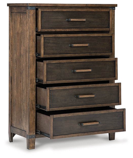 Wyattfield Five Drawer Chest Milwaukee Furniture of Chicago - Furniture Store in Chicago Serving Humbolt Park, Roscoe Village, Avondale, & Homan Square
