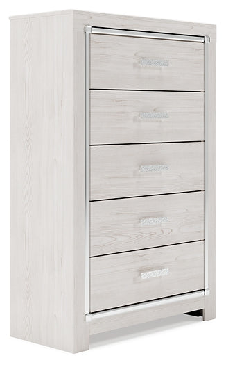 Altyra Five Drawer Chest Milwaukee Furniture of Chicago - Furniture Store in Chicago Serving Humbolt Park, Roscoe Village, Avondale, & Homan Square