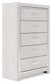 Altyra Five Drawer Chest Milwaukee Furniture of Chicago - Furniture Store in Chicago Serving Humbolt Park, Roscoe Village, Avondale, & Homan Square