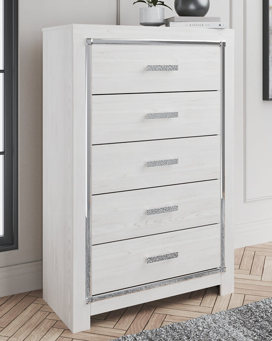 Altyra Five Drawer Chest Milwaukee Furniture of Chicago - Furniture Store in Chicago Serving Humbolt Park, Roscoe Village, Avondale, & Homan Square