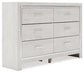 Altyra Six Drawer Dresser Milwaukee Furniture of Chicago - Furniture Store in Chicago Serving Humbolt Park, Roscoe Village, Avondale, & Homan Square
