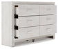 Altyra Six Drawer Dresser Milwaukee Furniture of Chicago - Furniture Store in Chicago Serving Humbolt Park, Roscoe Village, Avondale, & Homan Square