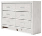 Altyra Six Drawer Dresser Milwaukee Furniture of Chicago - Furniture Store in Chicago Serving Humbolt Park, Roscoe Village, Avondale, & Homan Square