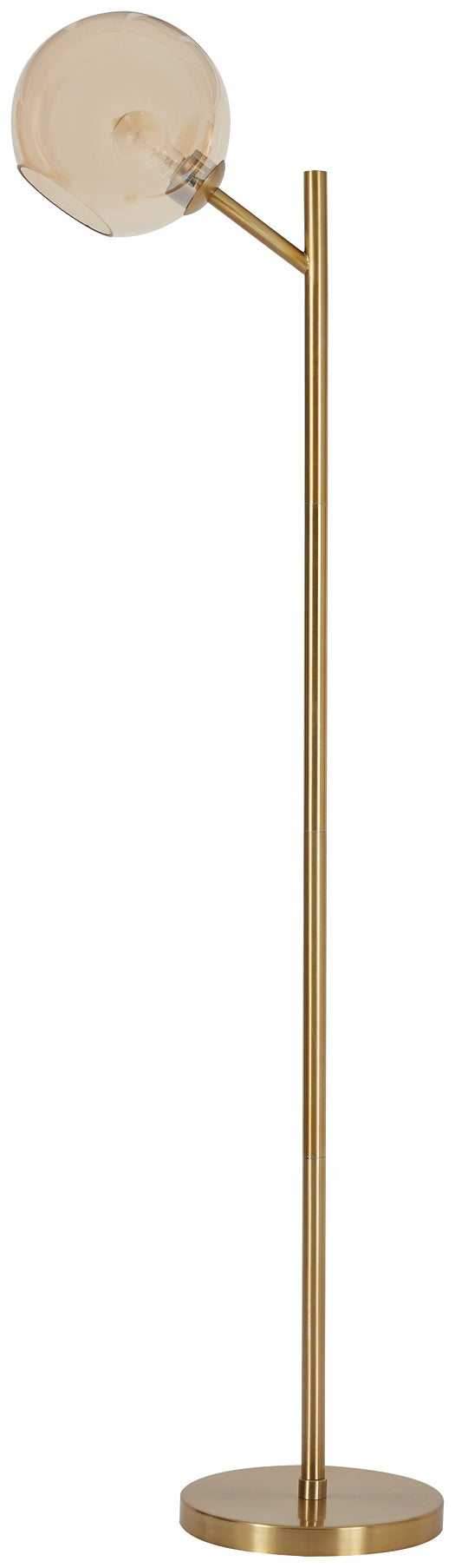 Abanson Metal Floor Lamp (1/CN) Milwaukee Furniture of Chicago - Furniture Store in Chicago Serving Humbolt Park, Roscoe Village, Avondale, & Homan Square