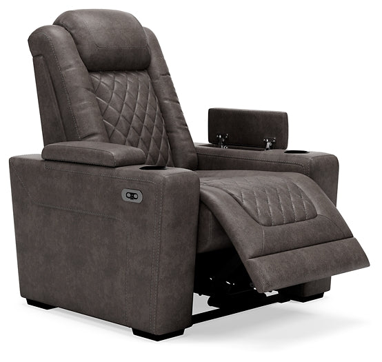 HyllMont PWR Recliner/ADJ Headrest Milwaukee Furniture of Chicago - Furniture Store in Chicago Serving Humbolt Park, Roscoe Village, Avondale, & Homan Square