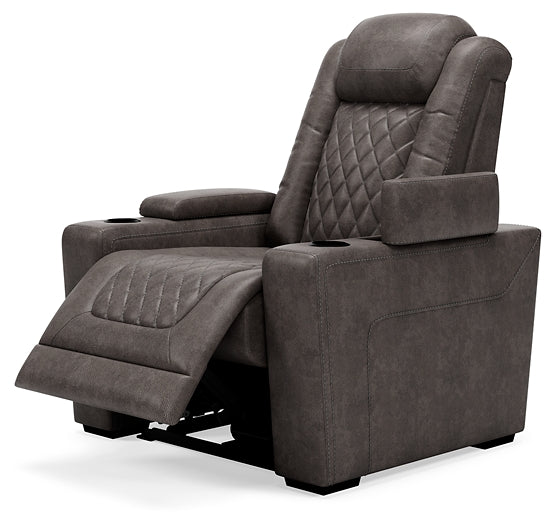 HyllMont PWR Recliner/ADJ Headrest Milwaukee Furniture of Chicago - Furniture Store in Chicago Serving Humbolt Park, Roscoe Village, Avondale, & Homan Square