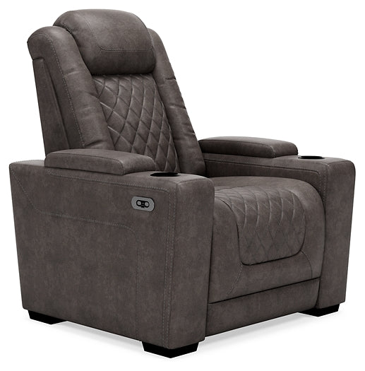 HyllMont PWR Recliner/ADJ Headrest Milwaukee Furniture of Chicago - Furniture Store in Chicago Serving Humbolt Park, Roscoe Village, Avondale, & Homan Square