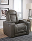 HyllMont PWR Recliner/ADJ Headrest Milwaukee Furniture of Chicago - Furniture Store in Chicago Serving Humbolt Park, Roscoe Village, Avondale, & Homan Square