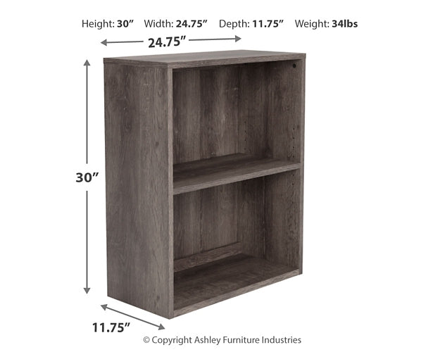 Arlenbry Small Bookcase Milwaukee Furniture of Chicago - Furniture Store in Chicago Serving Humbolt Park, Roscoe Village, Avondale, & Homan Square