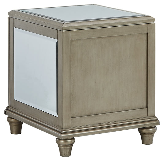 Chevanna Rectangular End Table Milwaukee Furniture of Chicago - Furniture Store in Chicago Serving Humbolt Park, Roscoe Village, Avondale, & Homan Square